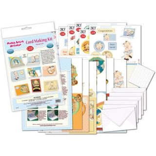Mabel Lucie Attwell Flower Soft Pop Up Card Making Kit (AssortedBrand: Mabel Lucie Attwell Materials: Paper, plasticKit includes: Six (6) envelopes, six (6) outer card designs, six (6) pop up insert images, foam adhesive pads and instructionsGreeting opti