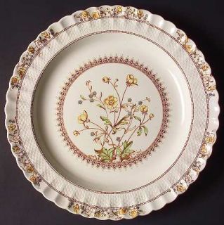 Spode Buttercup (Older Backstamp) 13 Chop Plate (Round Platter), Fine China Din