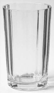 Bormioli Rocco Oxford Highball Glass   Clear, Vertical Lines, No Trim