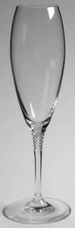 Schott Zwiesel Royale Fluted Champagne   Clear, Plain Bowl,  Diamond Cuts On Stm