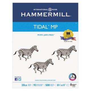 Hammermill Copy And Print Paper, 92 Bright, 20 lb, Letter   White (5000 Sheets
