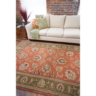 Hand tufted Camelot Collection Wool Area Rug (8 X 11)