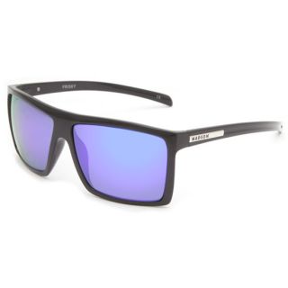 Frisky Sunglasses Black Gloss/Purple Mirror Grey One Size For