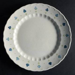 Metlox   Poppytrail   Vernon True Blue Dinner Plate, Fine China Dinnerware   Sma