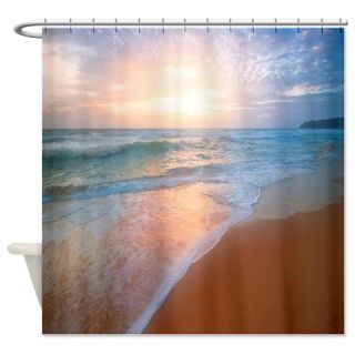 CafePress Beach Sunset Shower Curtain Free Shipping! Use code FREECART at Checkout!