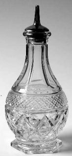 Imperial Glass Ohio Cape Cod Clear (#1602 + #160) Condiment Jar & Lid   Clear, S