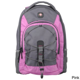Swiss Gear Mars Laptop Computer Backpack (Blue, pinkDimensions: 20 inches high x 17 inches wide x 4 inches deepWeight: 1.5 poundsHandle: Soft grip )