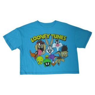 Juniors Looney Tunes Cropped Graphic Tank   XLRG
