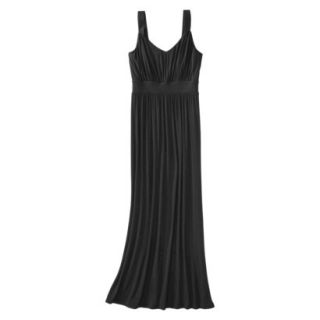 Merona Petites Sleeveless Maxi Dress   Black XXLP
