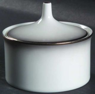 Rosenthal   Continental Evensong Sugar Bowl & Lid, Fine China Dinnerware   Linea