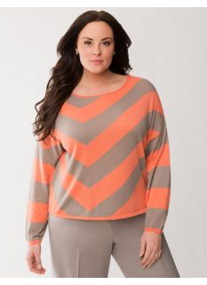Lane Bryant Plus Size Lane Collection chevron sweater     Womens Size 18/20,
