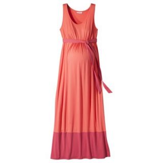 Liz Lange for Target Maternity Sleeveless Maxi Dress   Melon/Red XXL