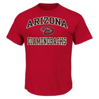 MLB Mens Arizona Diamondbacks T Shirt   Red (M)