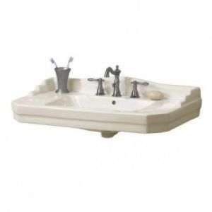 Foremost F19008W 1900 Series Console Pedestal Sink Basin Only
