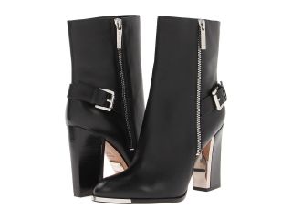 Michael Kors Collection Janell Womens Dress Zip Boots (Black)