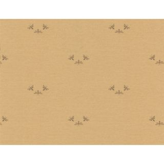 Brewster Light Brown Dragonflies Wallpaper (Light BrownDimensions: 20.5 inches wide x 33 feet longBoy/Girl/Neutral: NeutralTheme: TraditionalMaterials: Non wovenCare Instructions: WashableHanging Instructions: PrepastedRepeat: 10.25 inchesMatch: Straight 