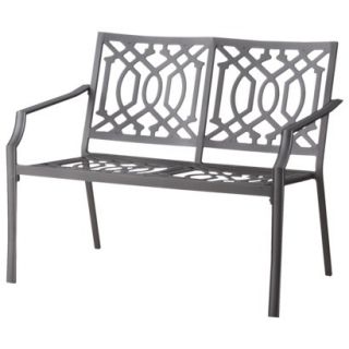Outdoor Patio Furniture: Threshold Aluminum Garden Bench, Harper Collection