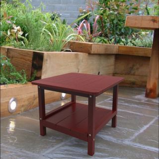 Malibu Outdoor Living Square End Table   MENT 24 RD