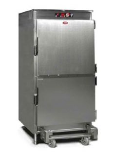 FWE   Food Warming Equipment Heated Holding Cabinet, 26 Wire Basket Capacity, 2Dutch Doors, Stainless, 208/1V