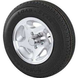 Martin Aluminum Directional Spoke Trailer Tire & Assembly, ST205/75R 15, Model#