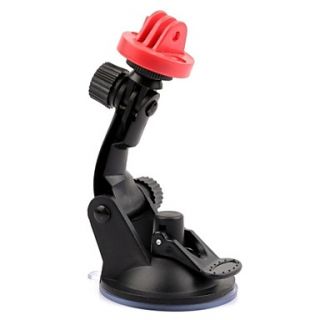 New Plastic Camera Stand Holder with Suction Cup for GoPro HD Hero 2 3 3 Black Red
