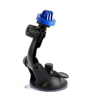 New Blue Plastic Camera Stand Holder with Suction Cup for GoPro HD Hero 2 /3/3