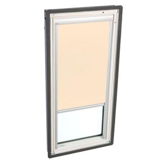 Velux FS C06 2005RF01 Skylight, 21 x 453/4 Fixed DeckMounted w/Tempered LowE3 Glass amp; Manual Light Filtering Blind