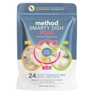 Method Smarty Dish Plus Free and Clear 24 Ct