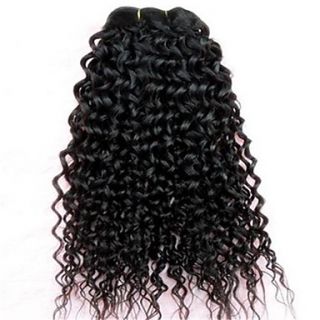 Fashionable Brazilian Deep Wave Weft 100% Remy Human Hair 8 Inches 3 pcs/lot