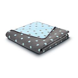 Bocasa Softly Dots Blue Blanket (Baby blueMaterials: 60 percent cotton, 40 percent dralonCare instructions: Machine washDimensions: 60 inches wide x 80 inches long The digital images we display have the most accurate color possible. However, due to differ