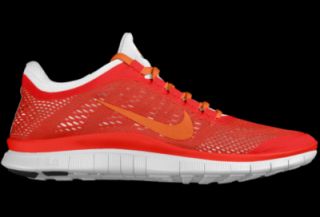 Nike Free 3.0 Shield iD Custom (Wide) Womens Running Shoes   Orange