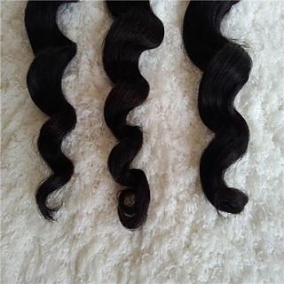 Mixed Lengths 8 10 12 Inches Peruvian Loose Wave Weft 100% Virgin Remy Human Hair Extensions
