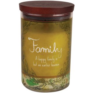 Woodwick Inspirational Family Candle, Brown