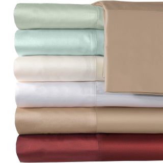 American Heritage 500tc Egyptian Cotton Sateen Solid Sheet Set, Taupe