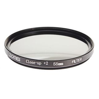 ZOMEI Camera Professional Optical Filters Dight High Definition Close up2 Filter (55mm)