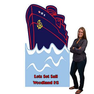 Personalized Ship Standee