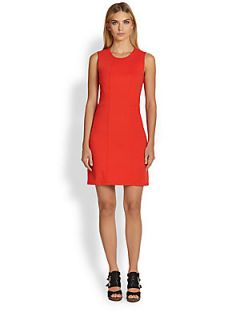 Belstaff Stretch Jersey Dress   Scarlet Red