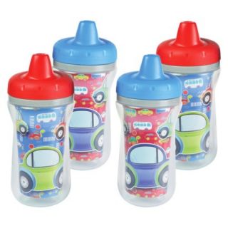 4pk Insulated Sippy Cup   Cars