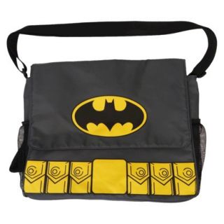Warner Brothers Batman Diaper Bag   Gray