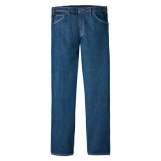Dickies Mens Regular Fit 5 Pocket Jean   Indigo Blue 38x29