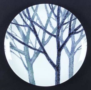 Noritake Trees Dinner Plate, Fine China Dinnerware   Craftone, Blue Tree Branche