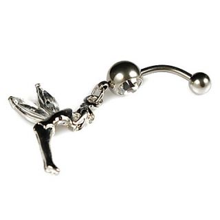 Charming Alloy Irregular Crystal Belly Ring(More Colors)