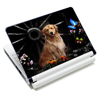Golden Retriever Pattern Laptop Notebook Cover Protective Skin Sticker For 10/15 Laptop 18610