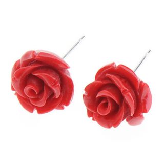 Rose Stud Earring