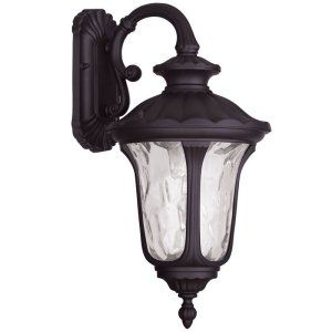 LiveX Lighting LVX 7853 07 Oxford Outdoor Wall Sconce