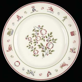 Johnson Brothers Twelve Days Of Christmas Dinner Plate, Fine China Dinnerware  
