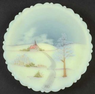 Princess House Crystal CollectorS Edition (Fenton) 8 Decorative Plate   Fenton