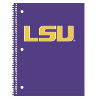 LSU Tigers Back to School 5 Pack Notebook