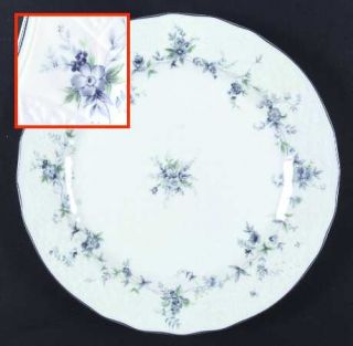 Mikasa Cote DAzure Dinner Plate, Fine China Dinnerware   Renaissance Line,   Bl
