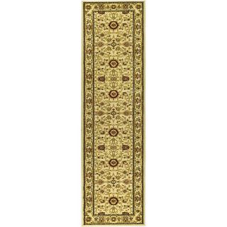 Lyndhurst Collection Majestic Ivory/ Ivory Runner (23 X 14)